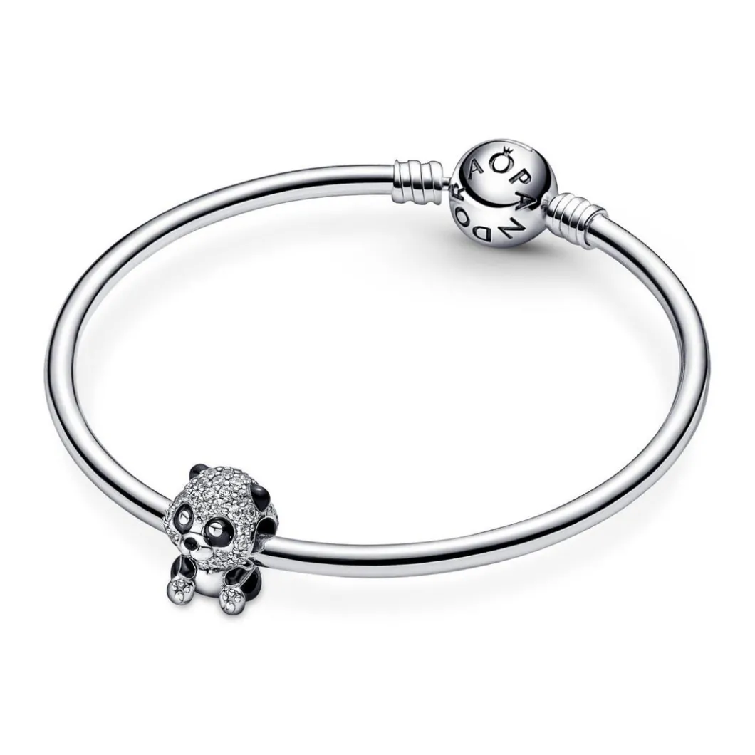Pandora Charms<Charm Moments panda noir