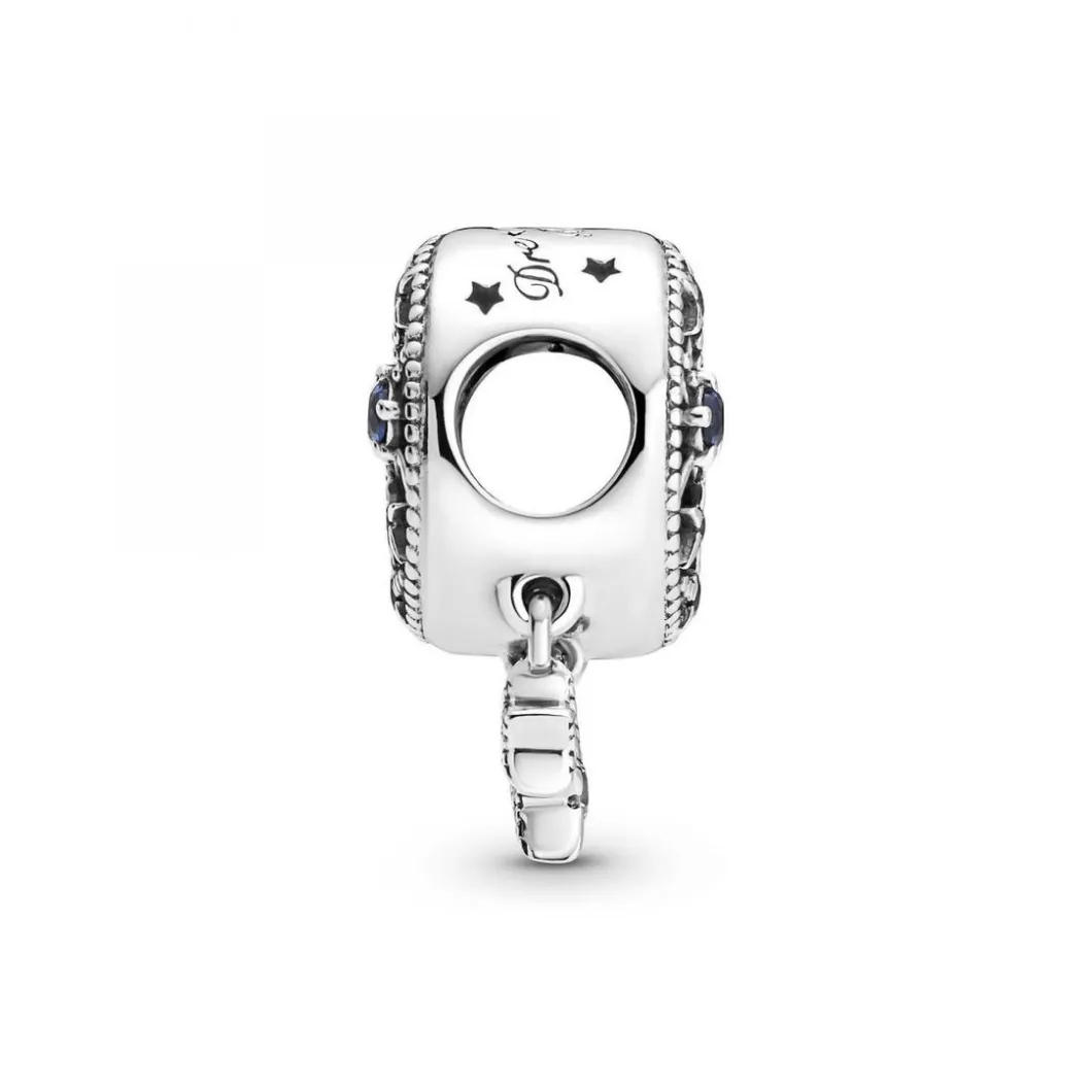Pandora Charms<Charm Moments Étoile & Croissant de Lune - Argent