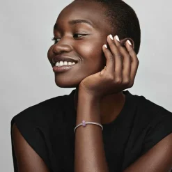 Pandora Charms<Charm 791817PCZ - Charm Clip Élégance Brillante Rose Femme