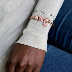Pandora Charms<Charm Rose Marguerites Roses