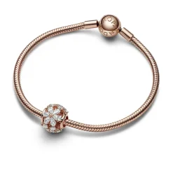 Pandora Charms<Charm Timeless- Rond Herbier Scintillant