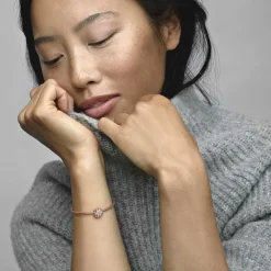 Pandora Charms<Charm Timeless- Rond Herbier Scintillant