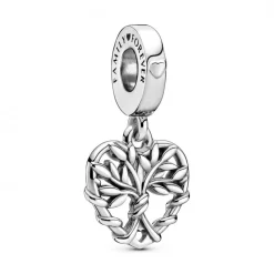 Pandora Charms<Charm Pendant Arbre de vie Cœur Passions - Argent