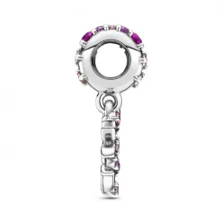 Pandora Charms<Charm Pendant Arbre de vie Cœur Rose People - Argent