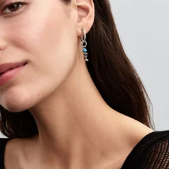 Pandora Charms<Charm Pendant Arête de Poisson Turquoise