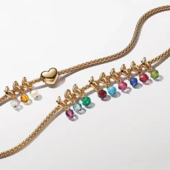 Pandora Charms<Charm Pendant Cercle de l'Éternité Bleu Azur Facetté