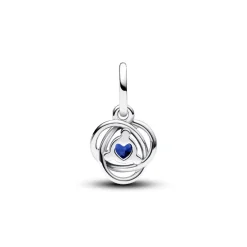 Pandora Charms<Charm Pendant Cercles de l’Éternité Bleu