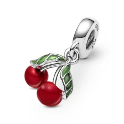 Pandora Charms<Charm Pendant Cerises Asymétriques -