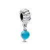 Pandora Charms<Charm Pendant Couleur Turquoise 793901C01