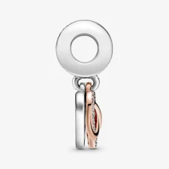 Pandora Charms<Charm Pendant Cœur Infini Fête des mères - Métal Doré à l'or Rose fin 585/1000