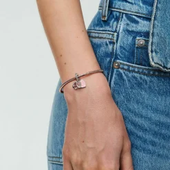 Pandora Charms<Charm Pendant Cœur Infini Fête des mères - Métal Doré à l'or Rose fin 585/1000