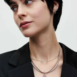 Pandora Charms<Charm Pendant Cœur Infini Fête des mères - Métal Doré à l'or Rose fin 585/1000