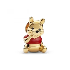 Pandora Charms<Charm Pendant en Métal doré à l'or fin 585/1000 Disney Winnie l’Ourson