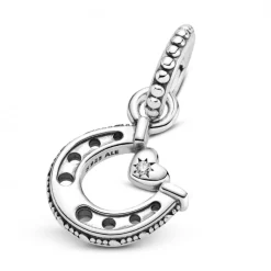 Pandora Charms<Charm Pendant Fer à Cheval porte-Bonheur Passions - Argent