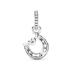 Pandora Charms<Charm Pendant Fer à Cheval porte-Bonheur Passions - Argent