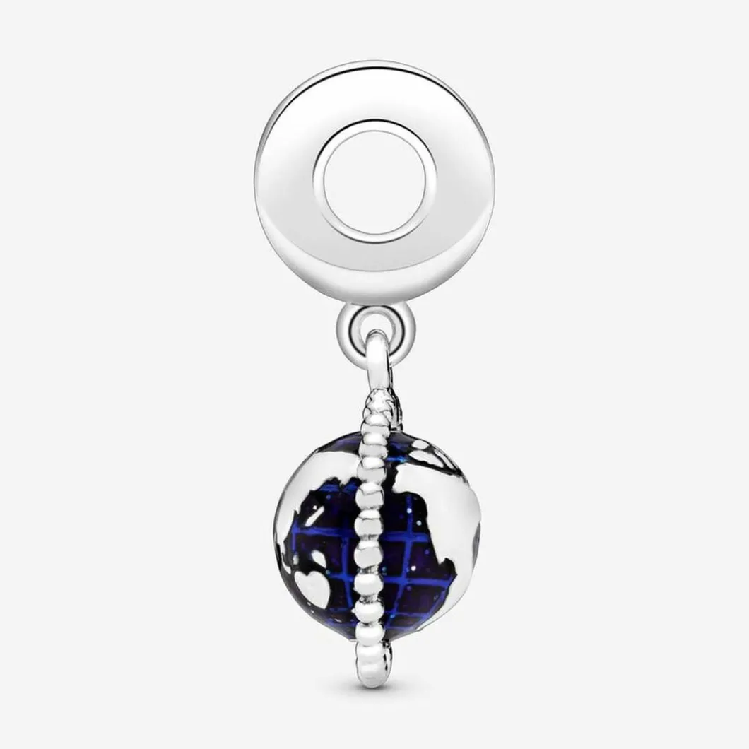 Pandora Charms<Charm Pendant Globe Pivotant Moments