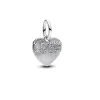 Pandora Charms<Charm Pendant Gravable Cœur Love Argent