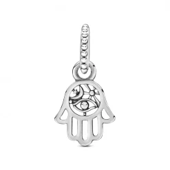 Pandora Charms<Charm Pendant Main de Fatma Protectrice Passions - Argent