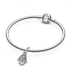 Pandora Charms<Charm Pendant Main de Fatma Protectrice Passions - Argent