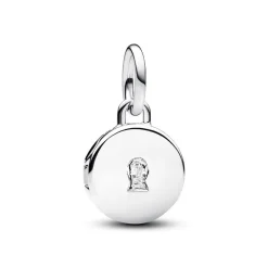 Pandora Charms<Charm Pendant Médaillon Amour Ouvrable et Gravable