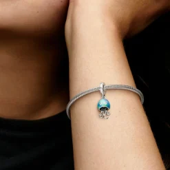 Pandora Charms<Charm Pendant Méduse Versicolore