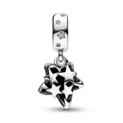Pandora Charms<Charm Pendant Murano Étoile Céleste et Galaxie Moments