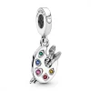 Pandora Charms<Charm Pendant Palette d'Artiste Passions - Argent