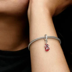 Pandora Charms<Charm Pendant - Marvel Spider-Man Suspendu