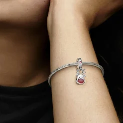 Pandora Charms<Charm Pendant Moments - Murano Renne au Nez