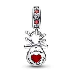 Pandora Charms<Charm Pendant Moments - Murano Renne au Nez