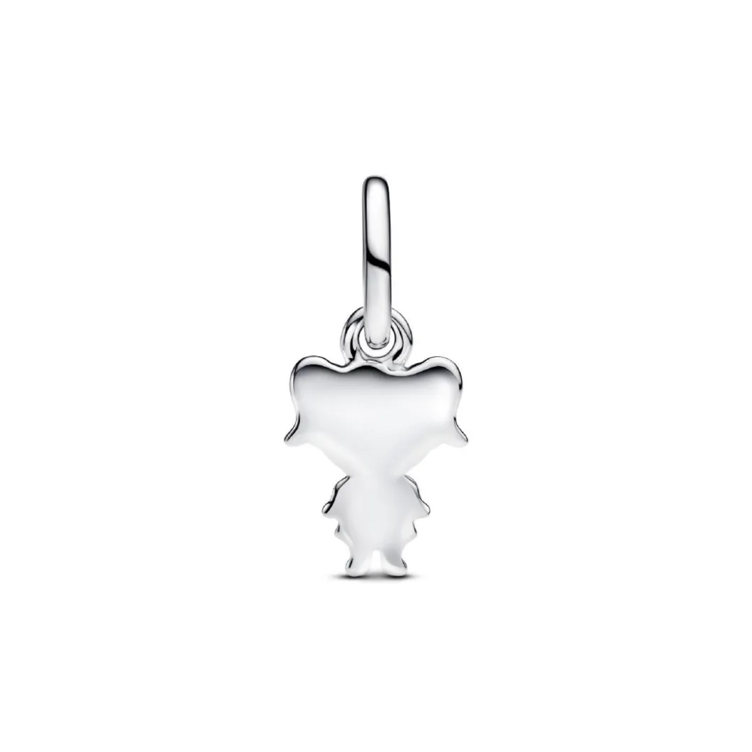 Pandora Charms<Charm Pendant Petite Fille Heureuse