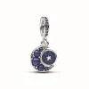 Pandora Charms<Charm Pendant Rotatif Lune Scintillante - Moments