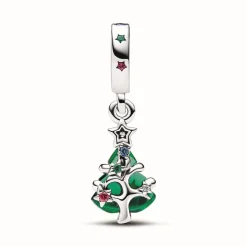 Pandora Charms<Charm Pendant Sapin de Noël Scintillant - Moments