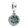 Pandora Charms<Charm Pendant Trèfle à Quatre Feuilles Chanceuse Moments