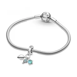 Pandora Charms<Charm Pendant Triple Poisson, Tortue de Mer et Conque -