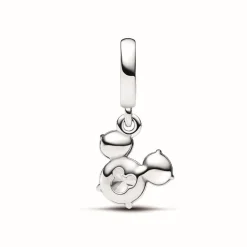 Pandora Charms<Charm Pendant Tête de Mickey Scintillante - Disney x