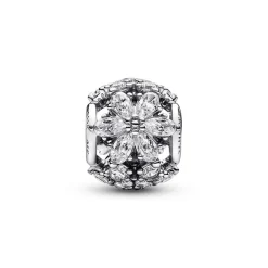Pandora Charms<Charm Rond Herbier Scintillant Timeless