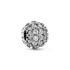 Pandora Charms<Charm Rond Pavé Scintillant - Timeless
