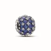 Pandora Charms<Charm Rond Pavé Scintillant - Moments