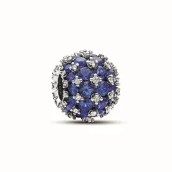Pandora Charms<Charm Rond Pavé Scintillant - Moments