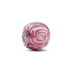 Pandora Charms<Charm Rose Épanouie Rose