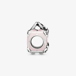 Pandora Charms<Charm Sac de Voyage Rose Moments