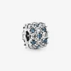 Pandora Charms<Charm scintillant bleu Incolore Timeless