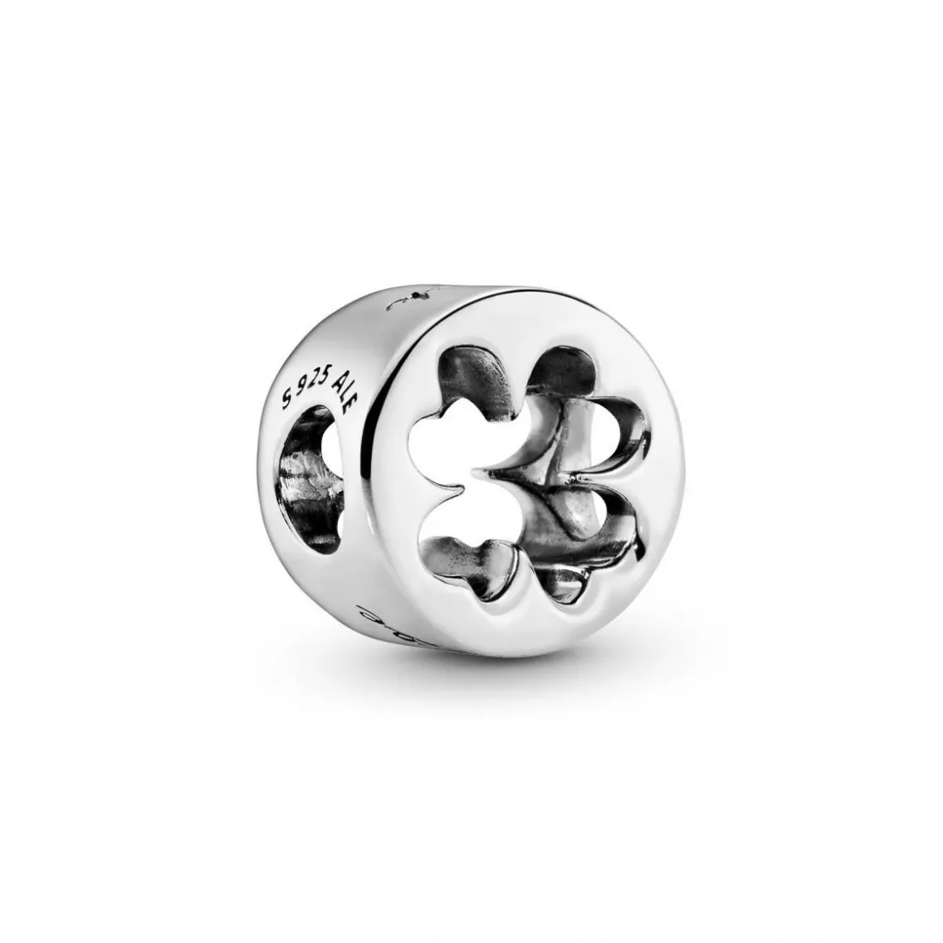 Pandora Charms<Charm Trèfle à Quatre Feuilles Chance & Courage Moments