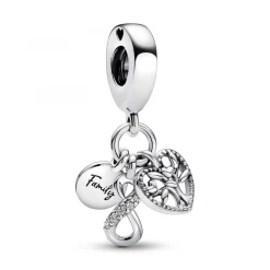 Pandora Charms<Charm triple pendants - Family