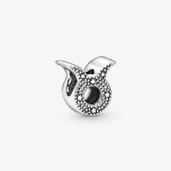 Pandora Charms<Charm Zodiaque Taureau Signe Astrologique - Argent &