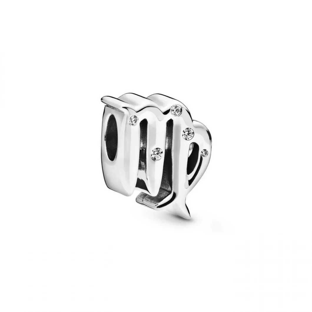 Pandora Charms<Charm Zodiaque Vierge Signe Astrologique - Argent