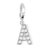 So Charm Bijoux Charms<Charms Et Perles So Charm - CH0014-ARGENT - Charm Lettre A