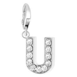 So Charm Bijoux Charms<Charms Et Perles So Charm - CH0034-ARGENT - Charm Lettre U