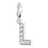 So Charm Bijoux Charms<Charms Et Perles So Charm - CH0025-ARGENT - Charm Lettre L